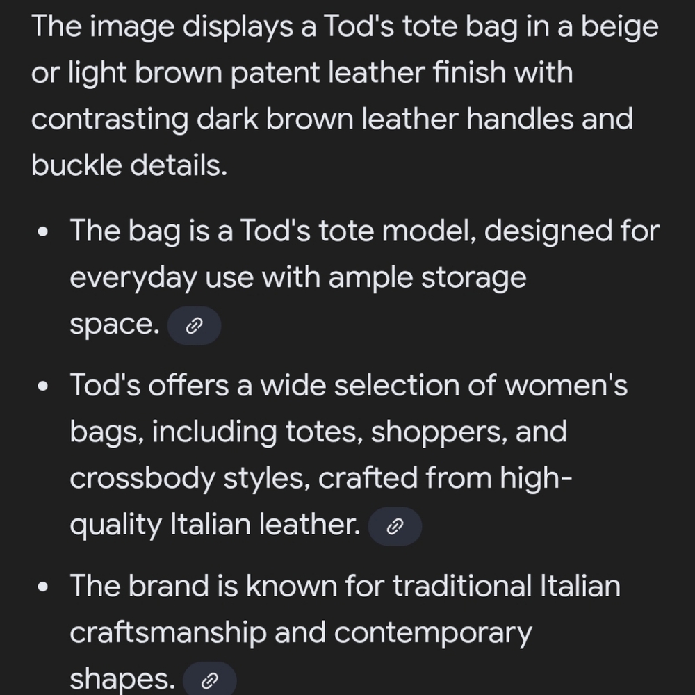 Tod's Tote/Crossbody, Tan/Brown Coated Canvas/Leather, Shoulder Bag - Picture 16 of 16
